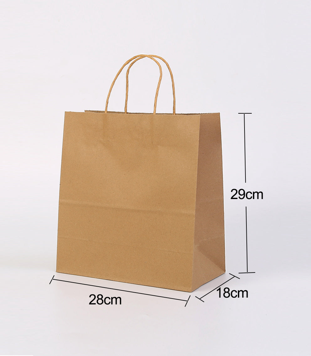 Papiertaschen mittel 28*18*29cm 250Stk