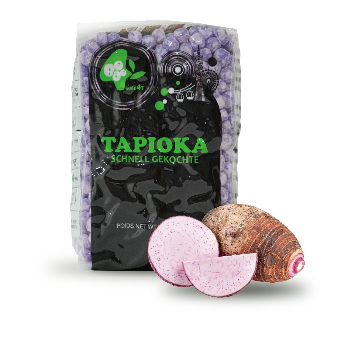 Quick cooked tapioca – Taro