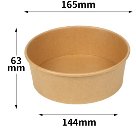 Natural Bagasse Paper Pulpe 1100ml 300 Sets