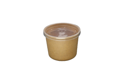 Natural Bagasse Paper Pulp Soup Box 12oz 500Sets