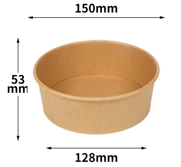 Natural Bagasse Paper Pulpe 500ml 300Sets