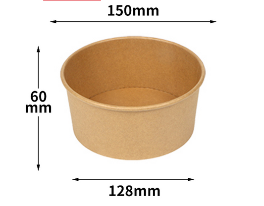 Natural Bagasse Paper Pulpe 750ml 300Sets