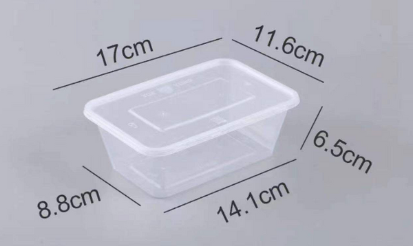 Plastic Box 1000ml 300sets