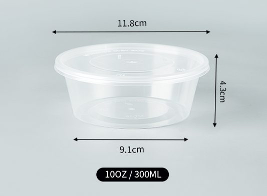 Plastic Soup Box 300ml 500sets