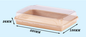 Sushi box Kraft