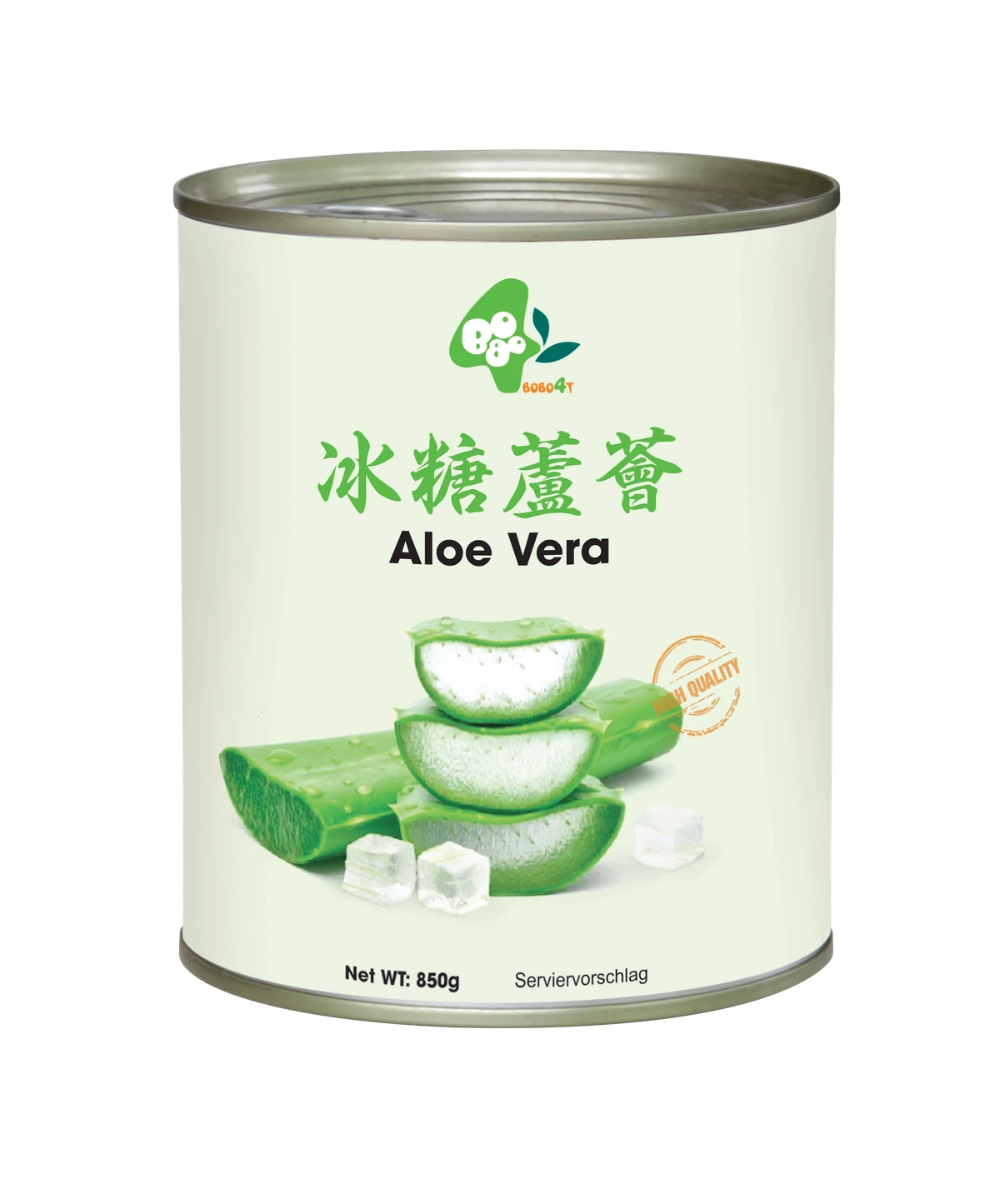 Aloe Vera in Zuckerwasser