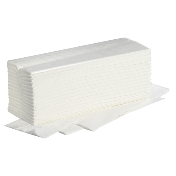 毛巾纸 Z 形折叠 3000 张 白色 长：21 厘米，宽：23 厘米