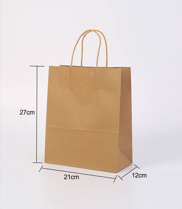 Papiertaschen klein 21*12*27cm 250Stk